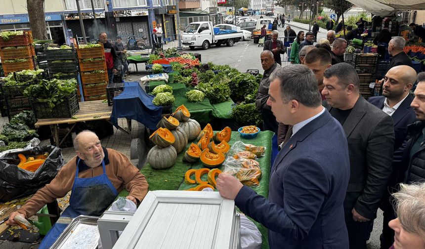 Pazarcı esnafı Balcıoğlu'ndan şikayetçi