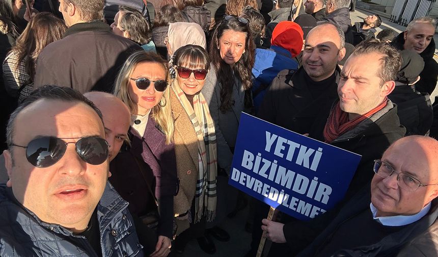 Silivrili mali müşavirler eylemde