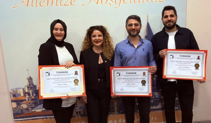 Yeni mali müşavirler