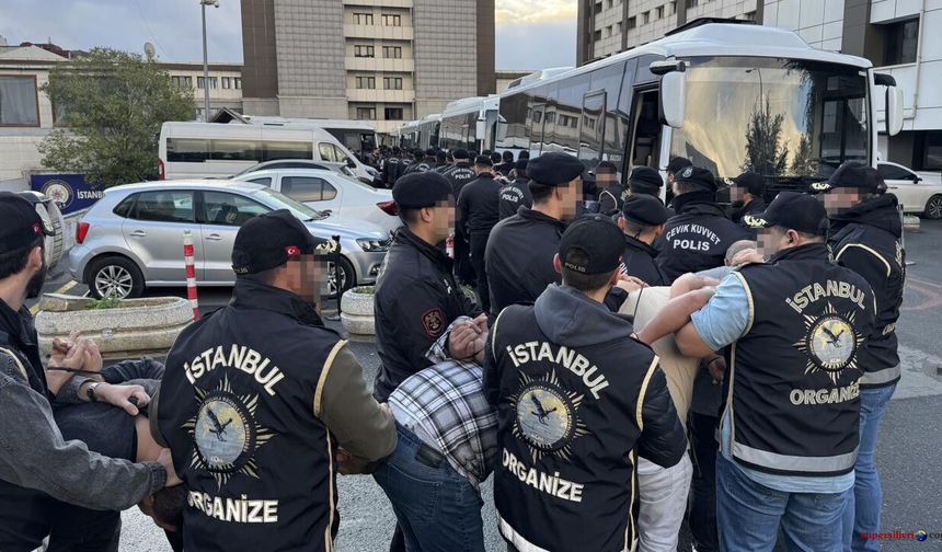 Silivri'de suç örgütü operasyonu