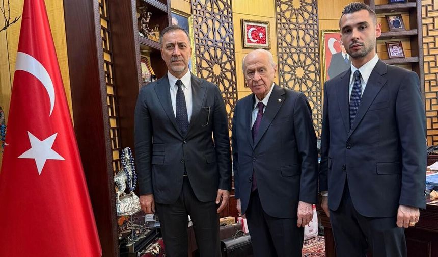 Yılmaz Bahçeli ile görüştü