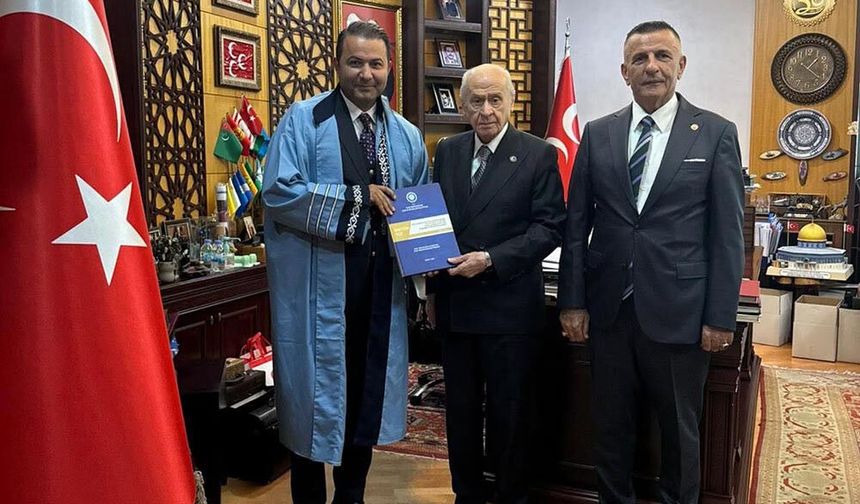 Arkaz Bahçeli'yi ziyaret etti