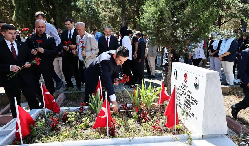 15 Temmuz şehitleri anıldı