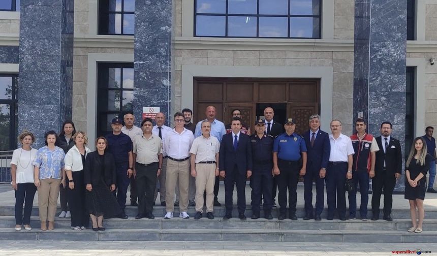 Kaymakam Eren bürokratlar tarafından karşılandı