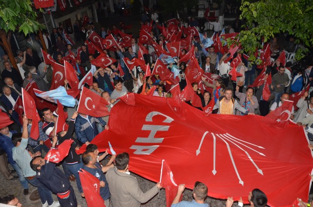 CHP Seçim yürüyüşü